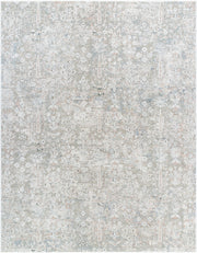 Gray Poetry Machine Woven Rug