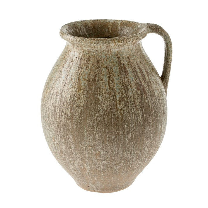 Rustic Pitcher - Reactive Brown