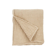 Waffle Throw Blanket Cream