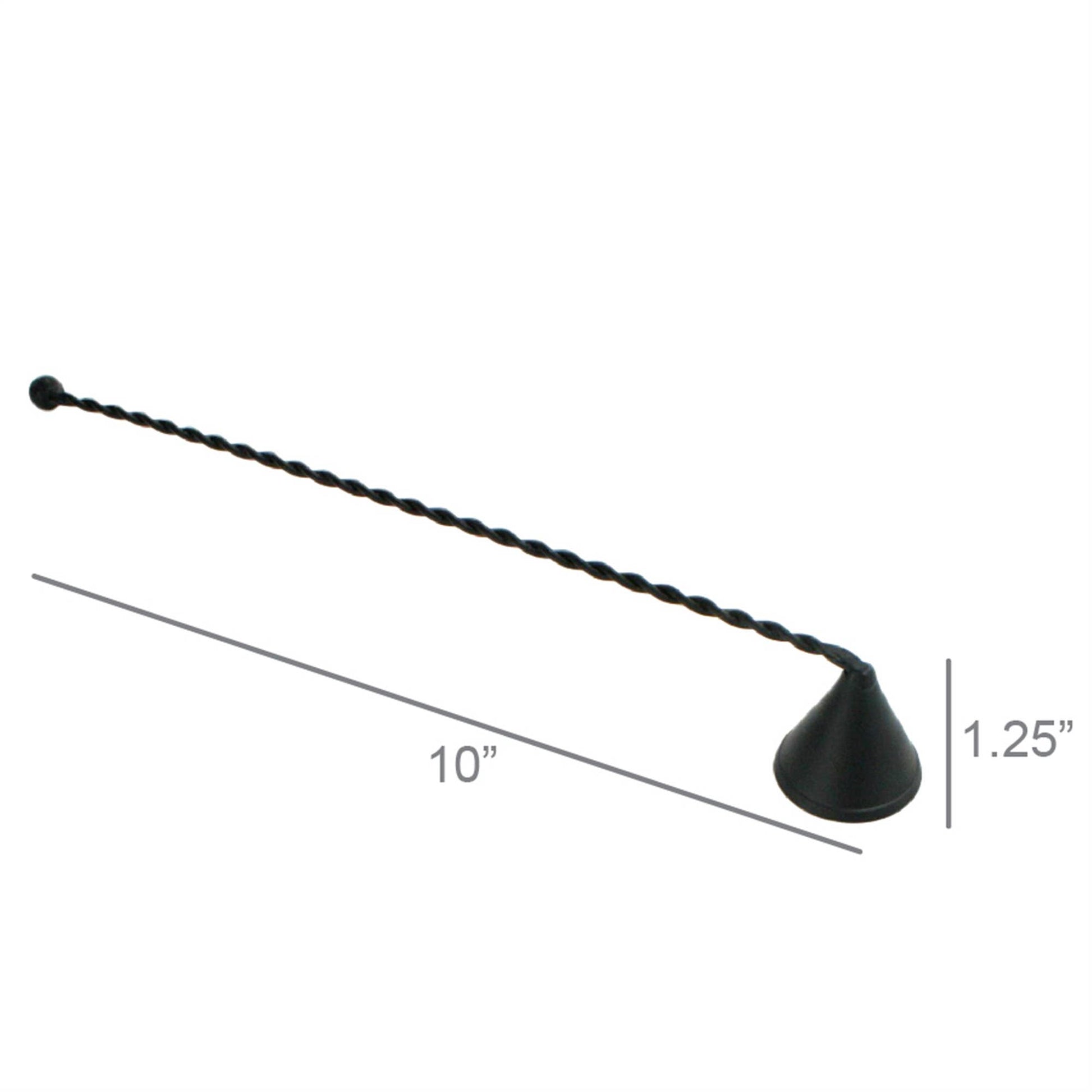 Candle Snuffer - Metal - Black - Callender & Co